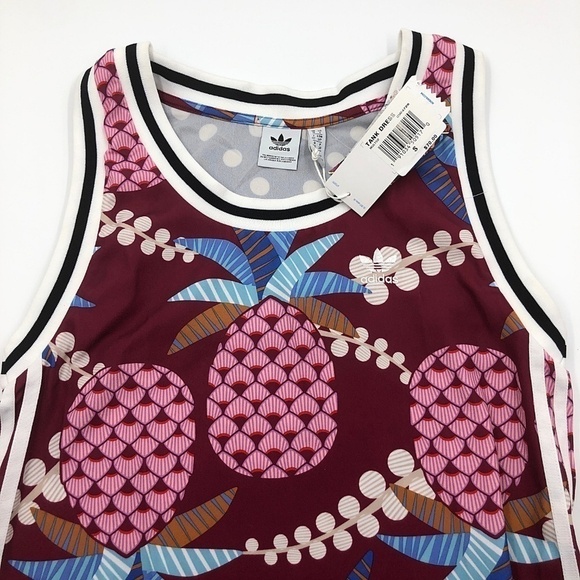 Adidas Originals x FARM Pineapple Tank Dress NWT - Picture 5 of 7